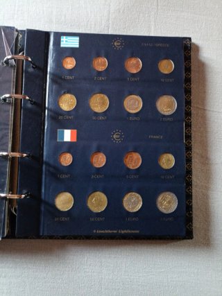 Album Monete Euro Europa Collezione