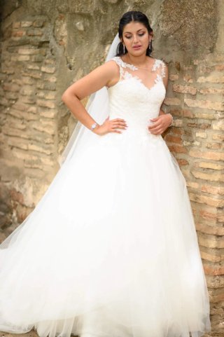 URGE! Vestido de Novia Blanco