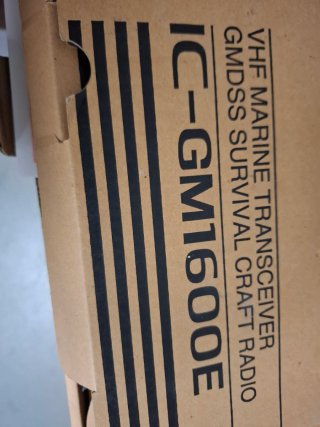 Emisora ICOM Radio Portátil Amarilla