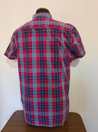 2x Superdry, bundle Check Shirts Short Sleeve