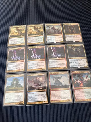 Lote 12 Deidades Magic The Gathering