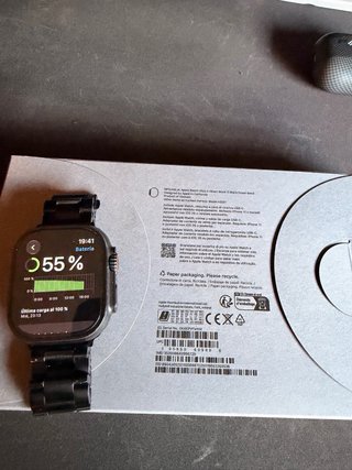 Apple Watch Ultra Negro/Plata