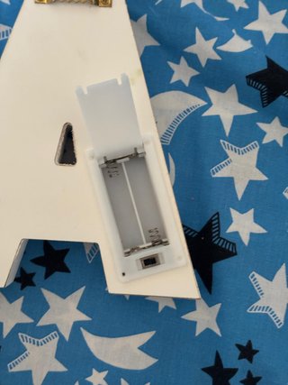 Lettera A Luminosa in Legno Intagliato (Decorazione)