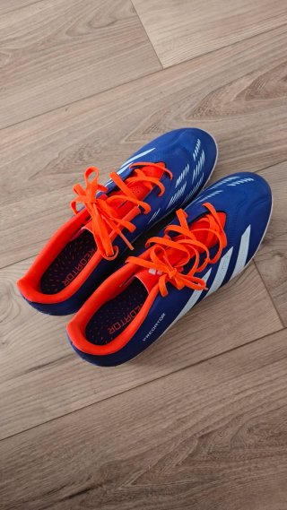 Zapatillas Adidas Predator Multitaco Azul/Naranja