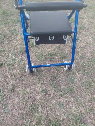 Andador para adultos azul
