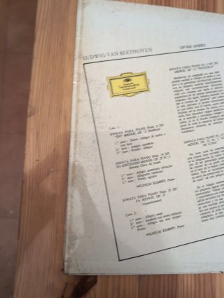 Vinilo Beethoven: Sonatas Piano Kempff
