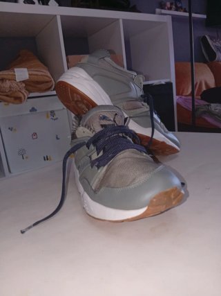 Deportivas Puma Verde Oliva Talla 44 Hombre
