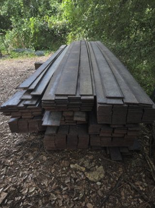 Pletinas Hierro/Acero 6m largox100x8mm