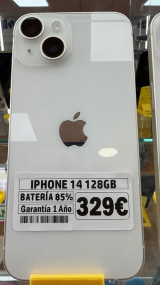 iPhone 14 128GB Blanco 87% Batería