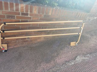 2 Barandilla de seguridad y protectora para camas