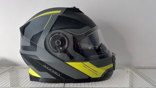 Casco Acerbis Serel Modular Negro/Amarillo