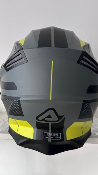 Casco Acerbis Serel Modular Negro/Amarillo