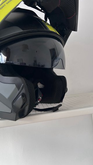 Casco Acerbis Serel Modular Negro/Amarillo