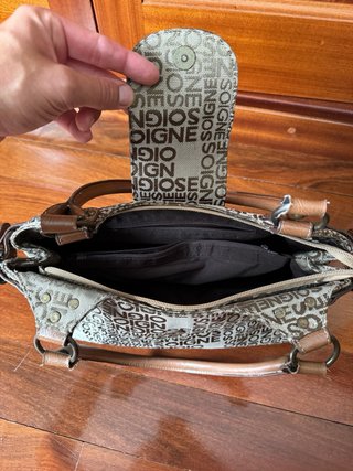 Bolso de hombro Soigné marrón