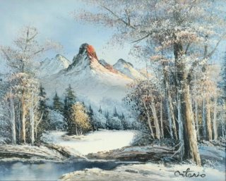 Oleo sobre lienzo.  Antonio Tano
