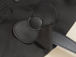 Bolso Negro Hello Kitty