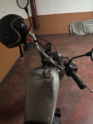 Yamaha SR 250 modificada custom