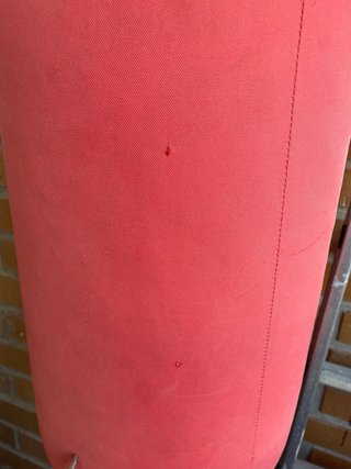 Saco de boxeo con soporte de pared
