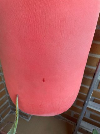 Saco de boxeo con soporte de pared