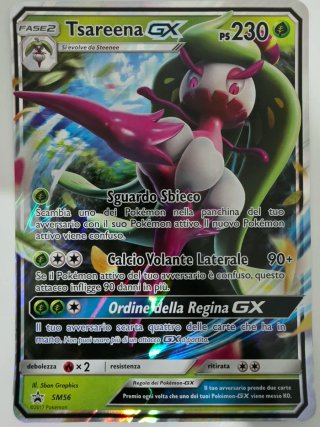 Carta Pokémon Tsareena GX FASE 2 PS 230