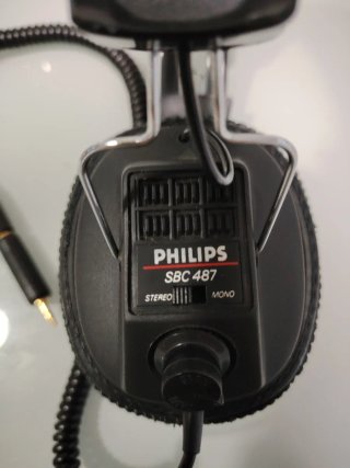 Auriculares Philips SBC 487 Vintage