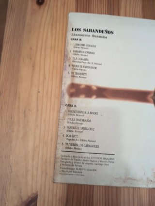 Vinilo Los Sabandeños llamarme Guanche