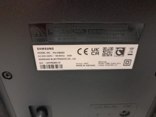 Barra de Sonido Samsung Negra