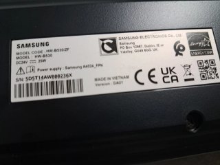 Barra de Sonido Samsung Negra