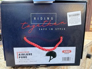 Casco Hípica ABUS Pikeur AirLuxe Pure Talla M