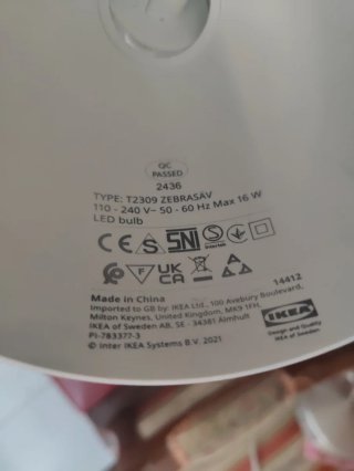 Lampara de techo
