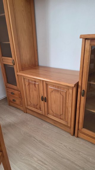 Mueble de salón modular madera