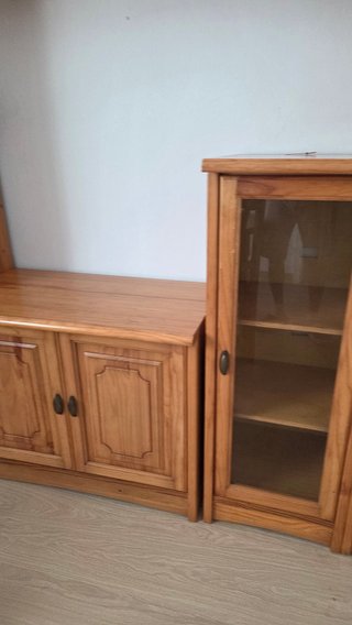 Mueble de salón modular madera