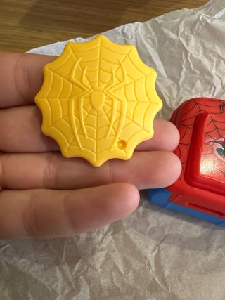 Juguete Spiderman McDonald's Mochila Roja