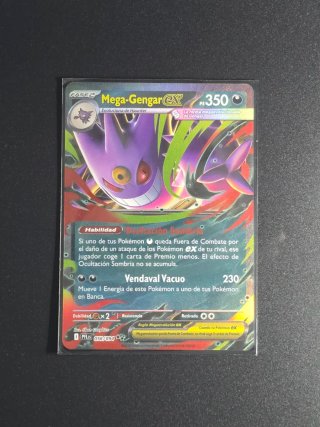 Carta Mega-Gengar EX 056/094 de Fuegos Fantasmales