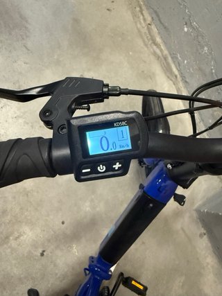 Bici Eléctrica Plegable Lectra L1 Azul