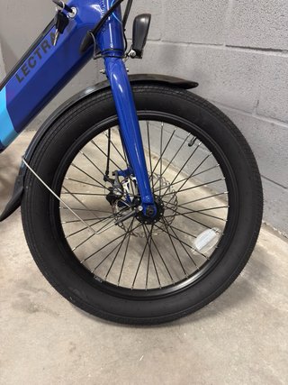 Bici Eléctrica Plegable Lectra L1 Azul