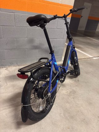Bici Eléctrica Plegable Lectra L1 Azul