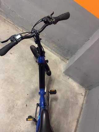 Bici Eléctrica Plegable Lectra L1 Azul
