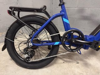 Bici Eléctrica Plegable Lectra L1 Azul