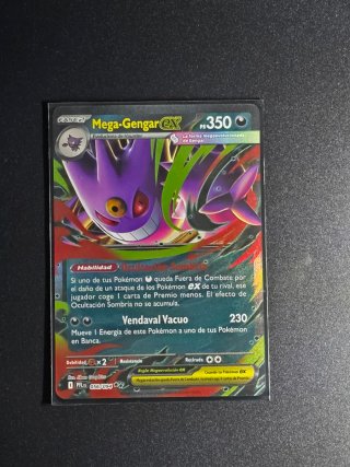 Carta Mega-Gengar EX 056/094 de Fuegos Fantasmales