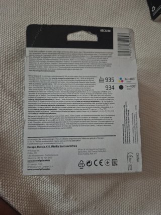 Cartuchos HP 935/934 4-pack