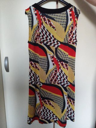 Vestito CONCETTI fantasia astratta taglia unica