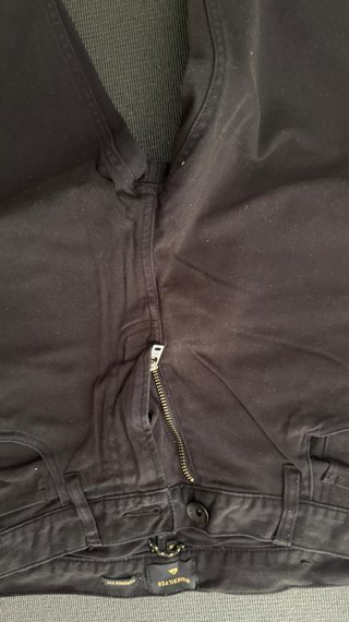 Pantalón Quiksilver Tapered Fit Negro