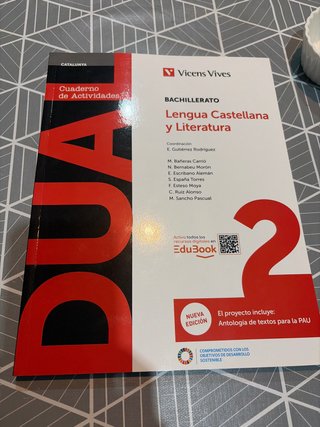 Libro 2 Bachillerato Castellano y Literatura