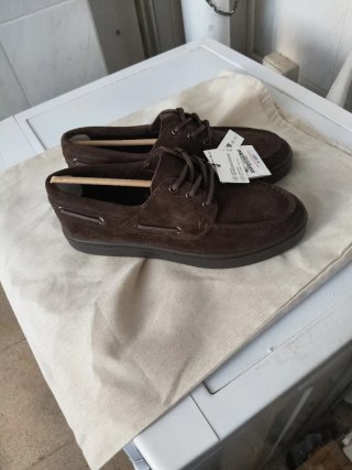 Zapatos náuticos piel Zara T.39