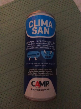 Lata Clima San Limpiador Aire Acondicionado