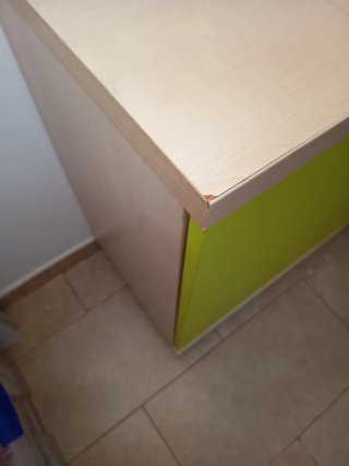 Cama nido + cómoda + cajonera mesita