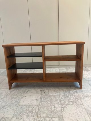 Mueble auxiliar madera 2 colores