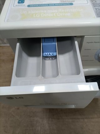 Lavadora LG carga frontal A++ 7kg 1000rpm garantía