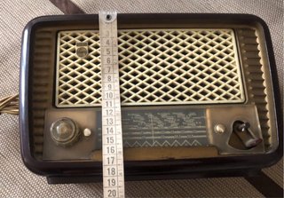 Radio Philips Antigua Válvulas Madera
